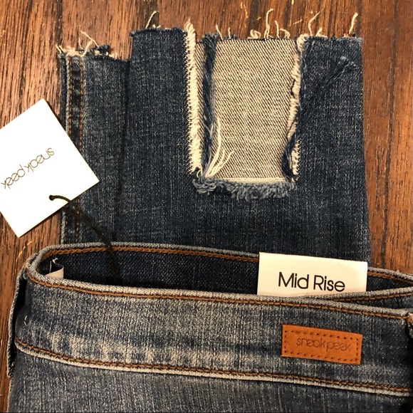 Sneak Peek Mid Rise Jeans - Picture 5 of 16